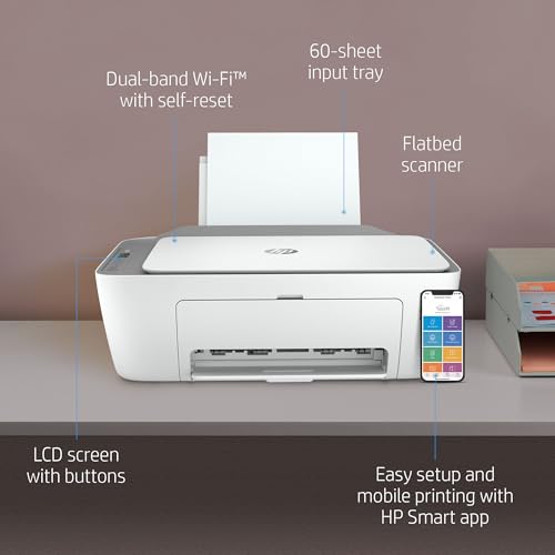 - HP DeskJet 2720e All-in-One Colour Printer | 6 months of instant Ink with HP+ -