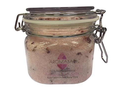 - Mens Relaxing Bath Salts Soak | 550g Gift Jar -