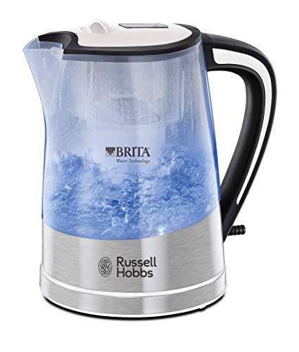 - Russell Hobbs Brita Filter Purity 1.5L | Fast Boil | 3KW Electric Cordless Kettle -