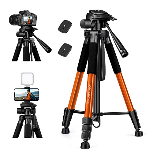 - JOILCAN Camera Tripod For Canon Nikon Sony | 65" | Aluminum Alloy Tripod Stand -