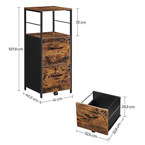 - VASAGLE Filing Cabinet for Home Office -