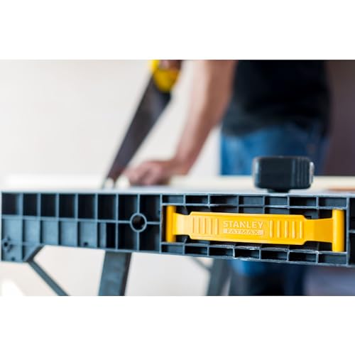 - Stanley FatMax Foldable Workbench | 455kg Load | Metal legs For Maximum stability | FMST1-75672 -
