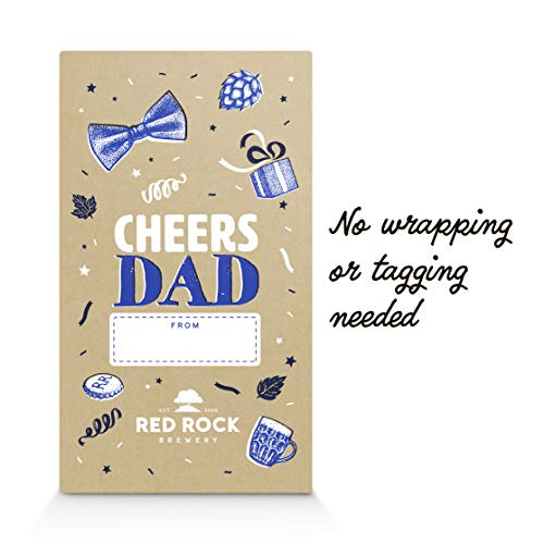 - Red Rock Brewery Cheers Dad Mixed Craft Beer Gift Set | 6 Bottles In A Presentation Box –