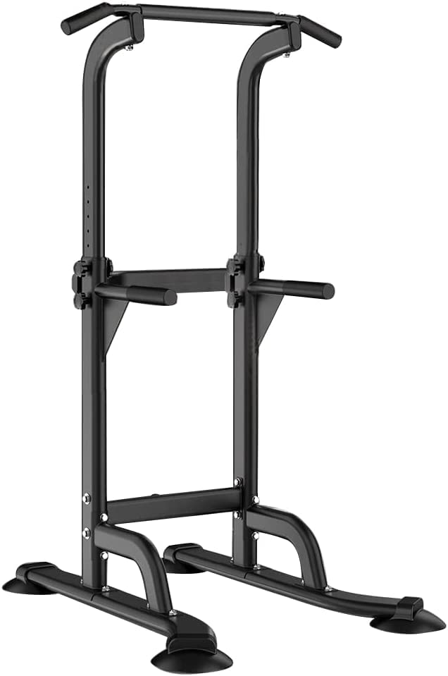 - SogesHome Pull Up Bar | Power Tower | Dip Station | Adjustable Height -