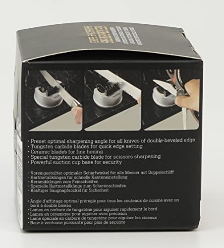 - SHARPAL 191H Kitchen Chef Knife and Scissors Sharpener | Straight and Serrated Knives -
