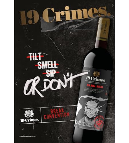 19 Crimes The Banished Dark Red Wine, 75cl