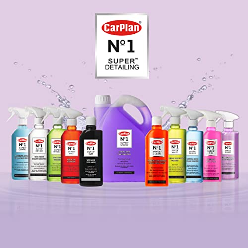 CarPlan No.1 Super Glass Car Glass Cleaner, 600 ml