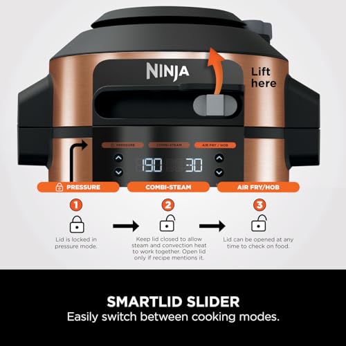 - Ninja Foodi MAX 14-in-1 SmartLid Multi Cooker | 7.5L Electric Pressure Cooker & Air Fryer -
