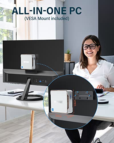 - NiPoGi Mini PC W-11 | Intel Alder Lake-N95 | (Beats N5095, up to 3.4GHz) -