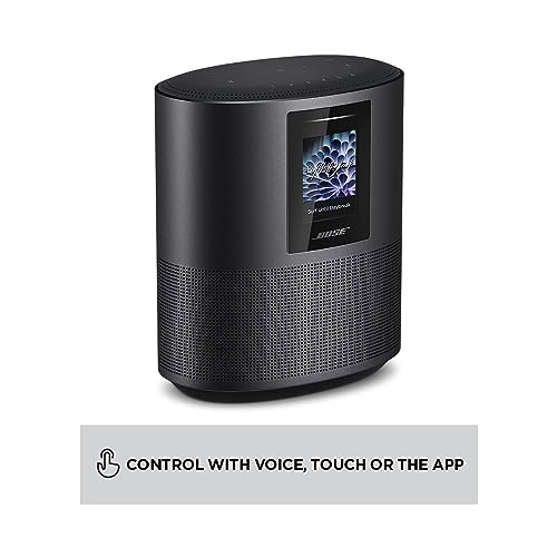 Bose Home Speaker 500 with Amazon Alexa and Google Assistant Built In - Black