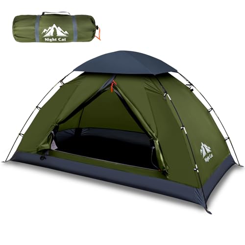 - Night Cat Camping Tent | Waterproof Backpacking Tents Easy Setup Lightweight for Hiking -