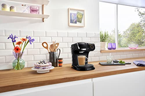 - TASSIMO | Bosch My Way 2 TAS6502GB Coffee Machine | 1500 Watt | 1.3 Litre | Black -