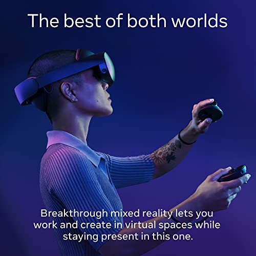 - Meta Quest Pro | Advanced All-In-One VR/MR Headset -