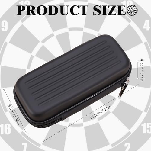 - Invalidism Dart Case | Darts Carrying Case for Steel Tip or Soft Tip Darts -