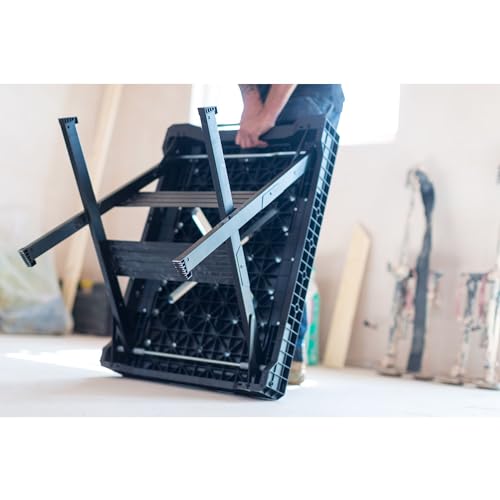 - Stanley FatMax Foldable Workbench | 455kg Load | Metal legs For Maximum stability | FMST1-75672 -