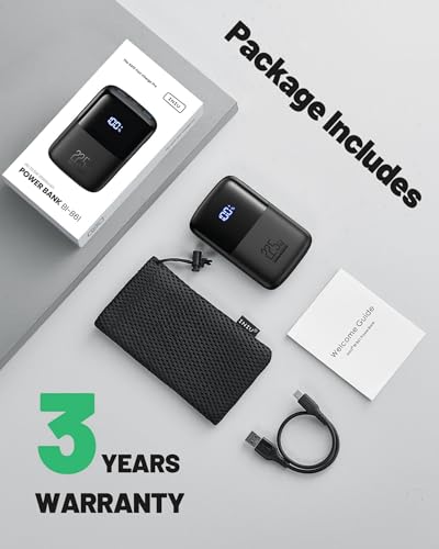 - INIU Power Bank | 22.5W Fast Charging 10000mAh Battery Pack | USB C Input & Output Portable Charger -