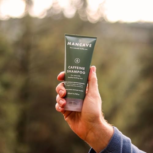 - ManCave Caffeine Shampoo for Men | Support and Encourage Healthy Hair Growth -