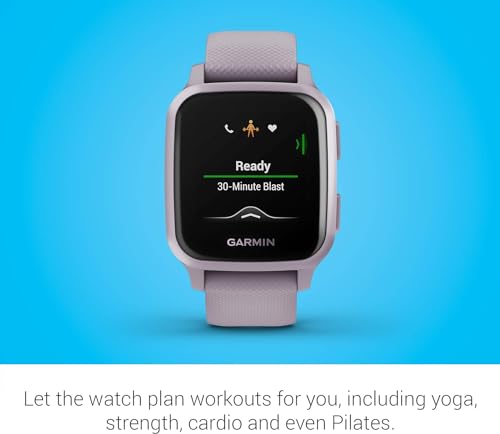 - Garmin Venu Sq | GPS Smartwatch | All-day Health Monitoring and Fitness Features | Built-in Sports Apps and More -
