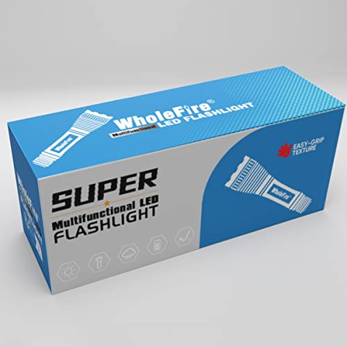 - WholeFire 150000 Lumens Torches LED Super Bright & Rechargeable