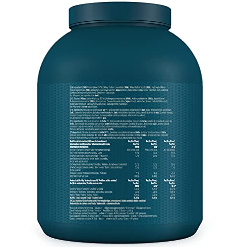 - Kinetica Vanilla Whey Protein Powder | 2.27kg | 23g Protein per Serving | 76 Servings -