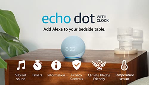 - Echo Dot  (5th generation, 2022 release) | Bigger vibrant sound Wi-Fi and Bluetooth -