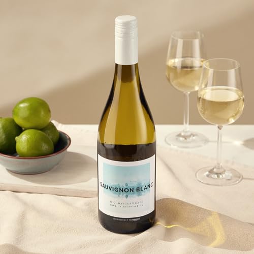 by Amazon South African Sauvignon Blanc, White Wine, 75cl, Case of 6