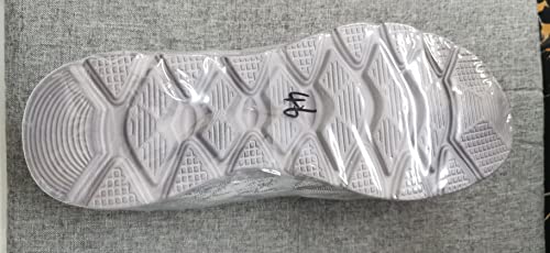 CAIQDM Mens Trainers Running Shoes Leisure Sneakers Mesh Walking Gym Tennis Shoes Lightweight Breathable Sports Outdoor Fitness Jogging Grey 8 UK