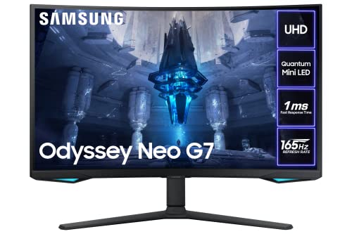 - Samsung Odyssey Neo Quantum Mini LED | 32" Curved 4K Ultra HD Gaming Monitor | 165Hz | 4K  -