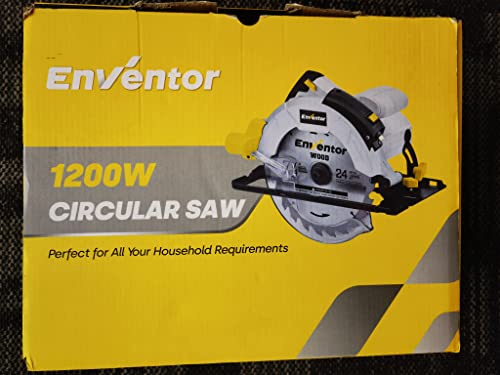 - Enventor Circular Saw | 1200W 5800RPM Pure Copper Motor Electric Circular Saws -
