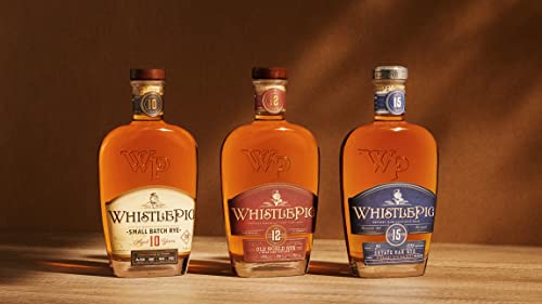 - WhistlePig 10 Years Old Rye Whiskey, Gift Box, 70cl
