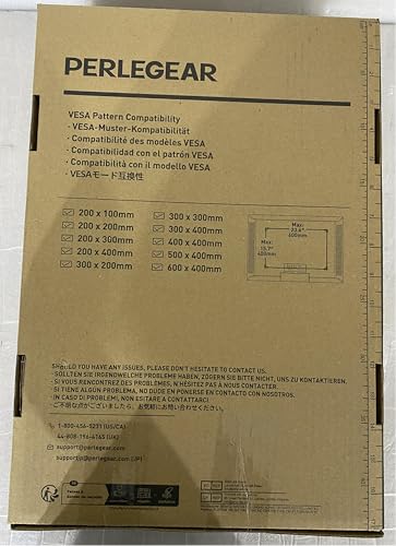 - PERLEGEAR TV Wall Bracket | 822 mm Long Arm for  | 32-75 Inch TVs | 45 kg -