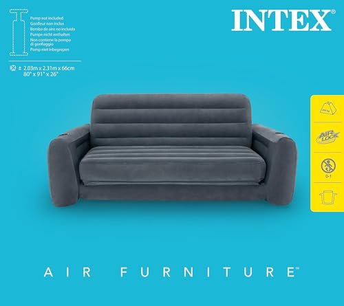- Intex 66552 Schlafsofa | 203 x 231 x 66 cm -