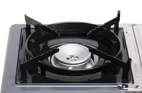 Campingaz Camp Bistro 3 Stove, 1 Burner, Camping Stove, 2200-watt Capacity, Compact Outdoor Cooker, includes Carry case for Easy Transport, Black