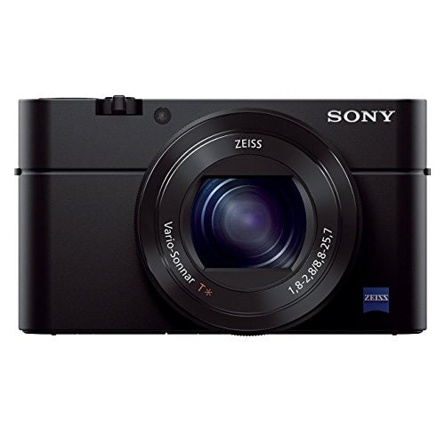 - Sony RX100 III | Advanced Premium Compact Camera | 24-70 mm F1.8-2.8 Zeiss Lens and Flip Screen for Vlogging -