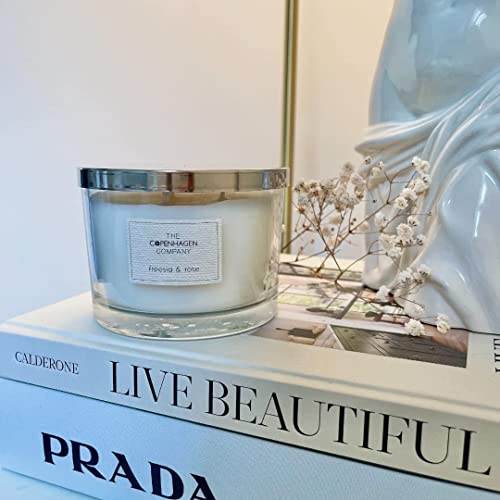 - Luxury Scented Candles Gifts for Women | Natural Wax Blend | 35 Hours Burn Time -