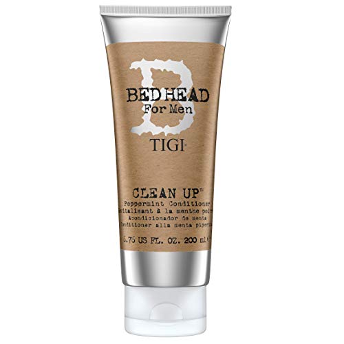 Bed Head for Men by TIGI - Clean Up Mens Daily Conditioner - Ideal for Normal Hair - 200 ml