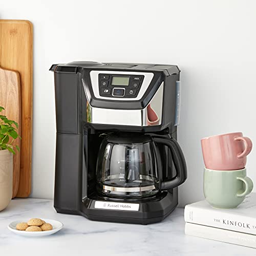 - Russell Hobbs Chester Grind & Brew Filter Coffee Machine | Bean To Cup | Quiet Brew Technology -