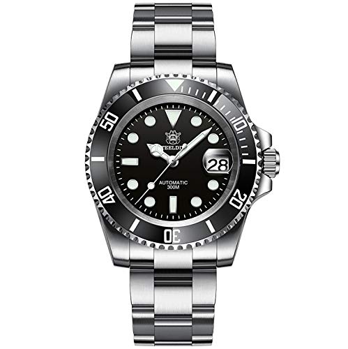 - STEELDIVE SD1953 | Men's Automatic Diver Watch | 300m Water Resistance -