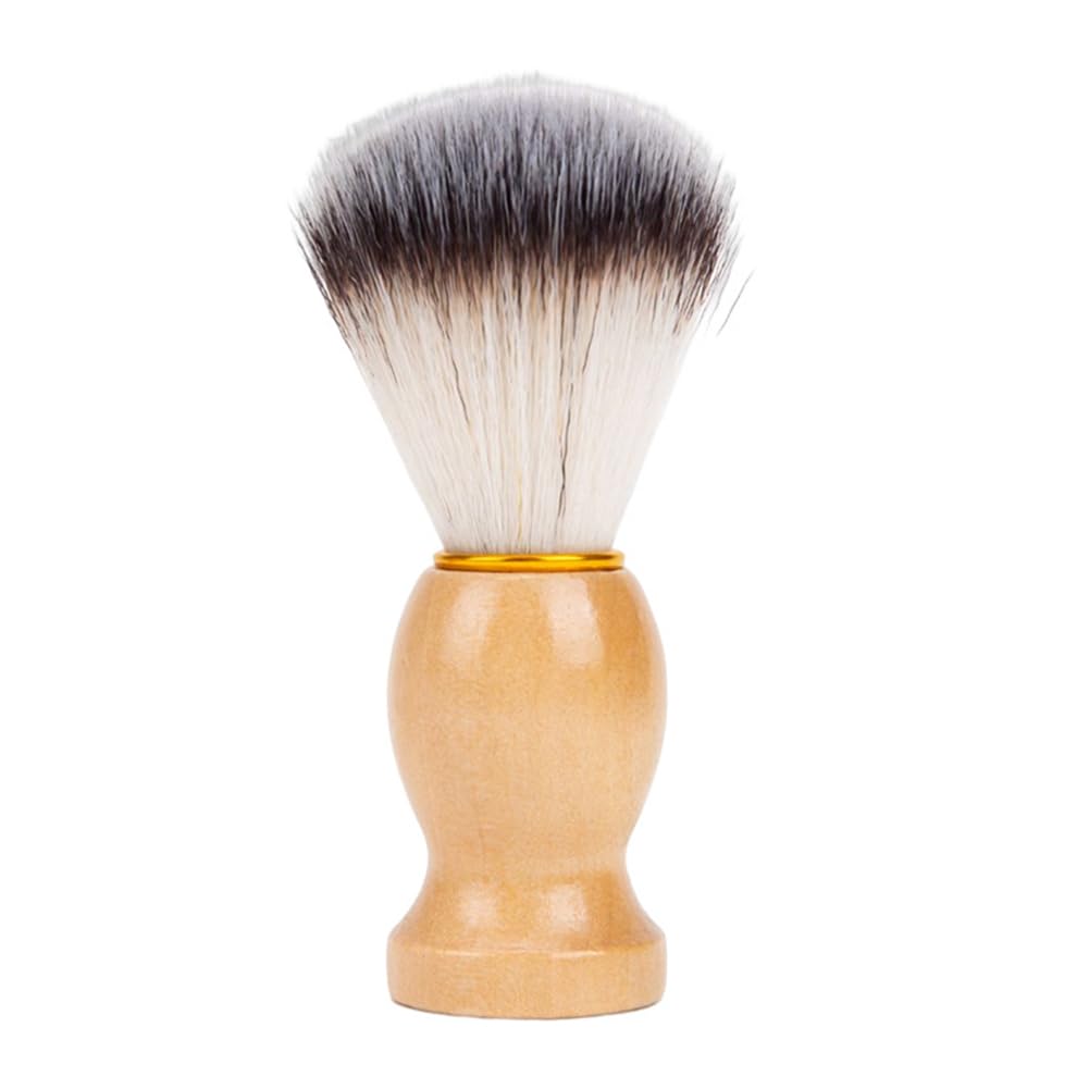 - Redwestmelon Shaving Brush | Shaving Brush with Elegant Wooden Handle -