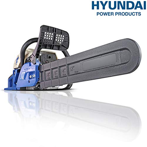 - Hyundai 62cc 20” Petrol Chainsaw | 2-Stroke Easy-Start -