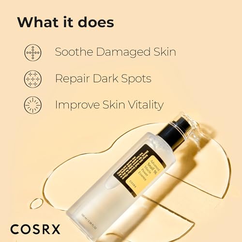 COSRX Advanced Snail 96 Mucin Power Essence 100ml, Skin Repair & Hydrating Serum, Snail Secretion Filtrate 96% & Hyaluronic acid, Korean Skincare, Animal testing free