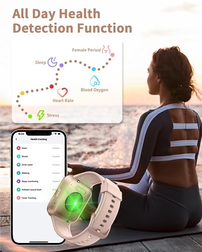 - Smart Watch for Women | Alexa Built-in 1.7" Touch Screen Fitness Watch | For iPhone Android -