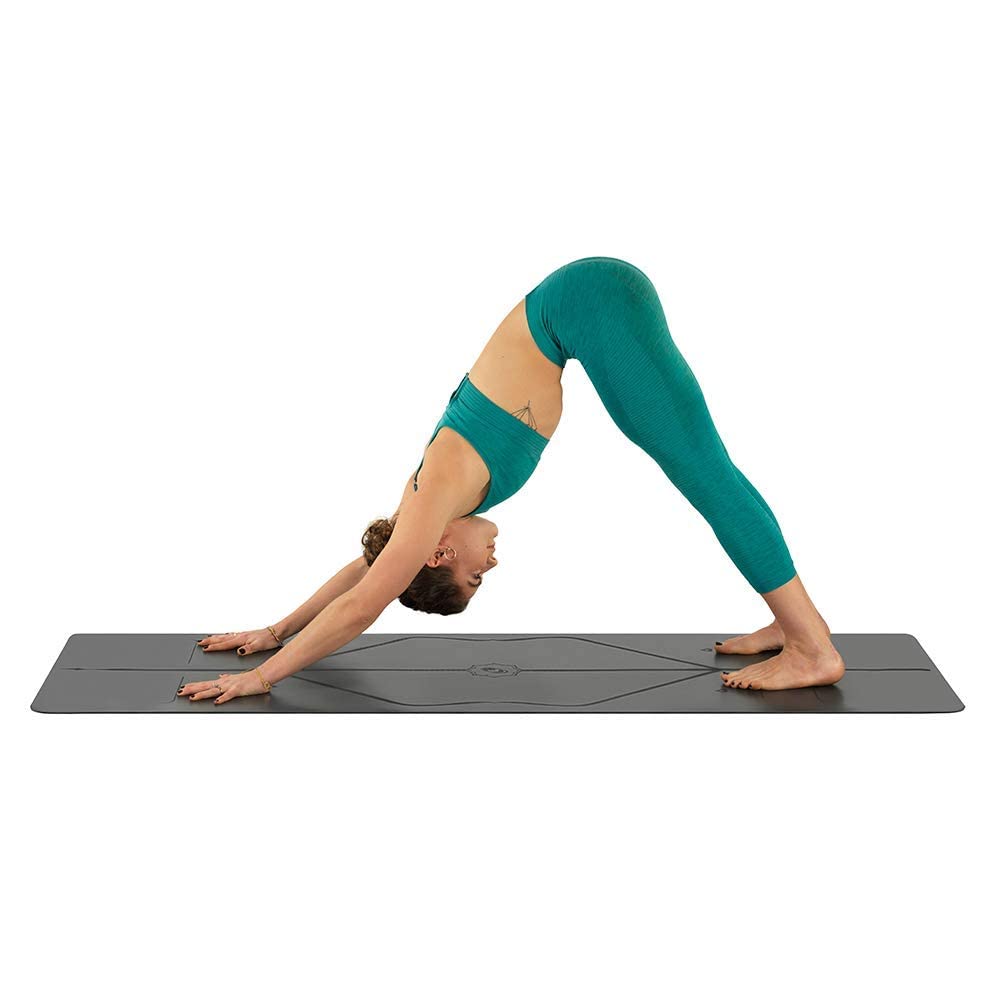 - Liforme Original Yoga Mat | Free Yoga Bag Included | Patented Alignment System -