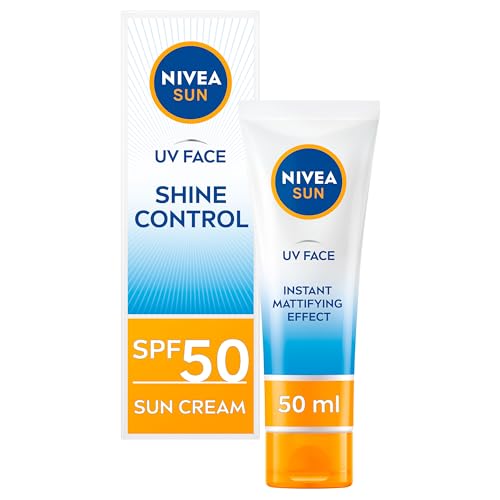 - NIVEA Sun UV Face Shine Control SPF 50 Cream | (50ml) -