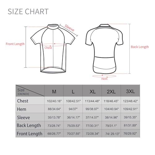 - MEETWEE Men’s Cycling Jersey | Long/Short Sleeve Biking Cycle Tops -