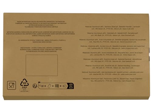 - KICHLY Sauce Pan 18cm | 2L Non Stick Saucepan with Lid | Induction Safe Cooking pots & Pans, Multi Purpose Sauce Pot -