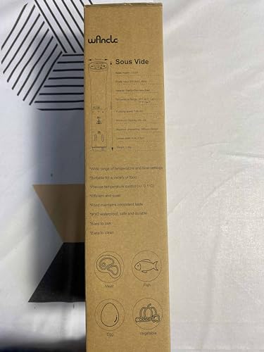 - Wancle Sous Vide Sous Vide Machine Precision Cooker 1100W Sous Vide Cooker