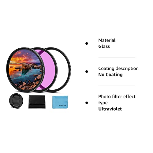 - Fotover CFU-58 58mm Universal UV CPL FLD Filter Set -