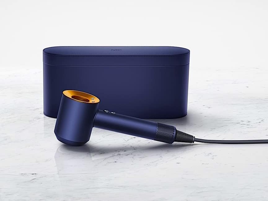 - DYSON Supersonic Special Edition Gift Set Hair Dryer | Vinca Blue & Rose -