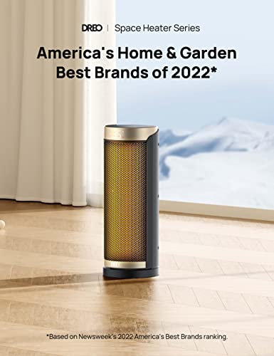 - Dreo 16 Inch Space Portable Heater | 1800W Silent Ceramic Electric Heater Low Energy | 3-Mode 3-Speed -
